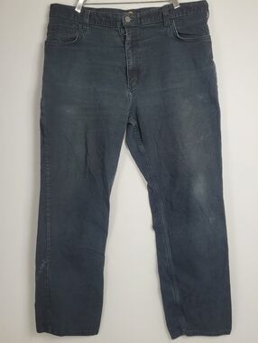 Carharrt Relaxed Fit Black Jeans Size 40 × 32